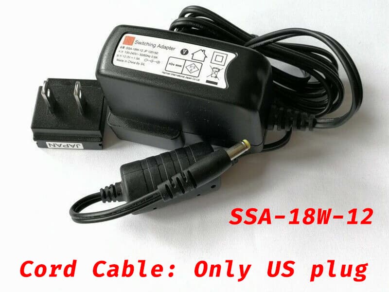 Chargeur ordinateur portable SSA-18W-12