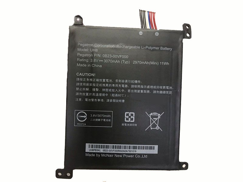 Batterie interne tablette UH8/0B23-00VF000