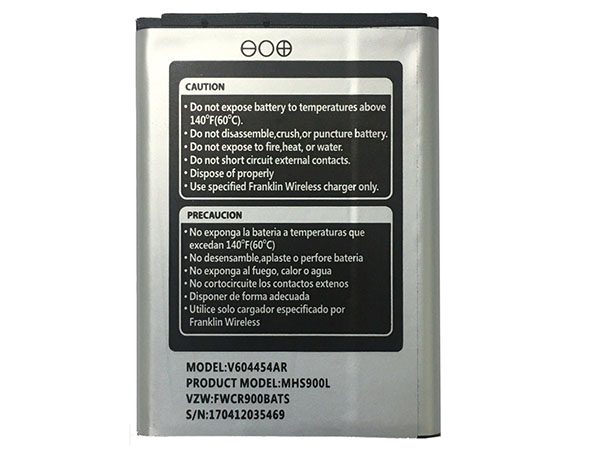 Batterie interne V604454AR