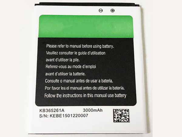Batterie interne smartphone KB365261A