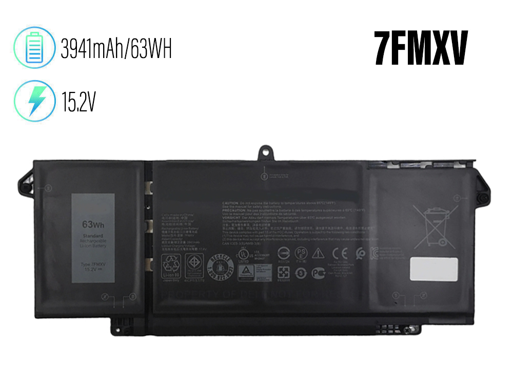 Batterie ordinateur portable 7FMXV