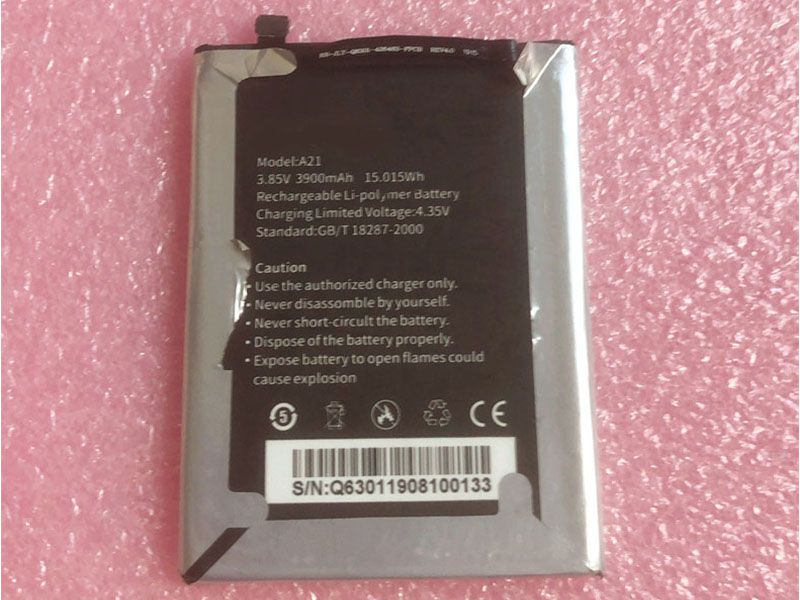 Batterie interne smartphone A21