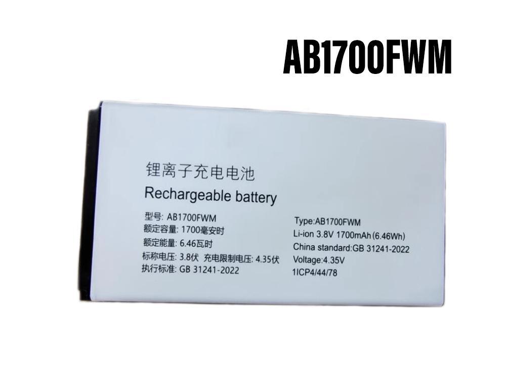 Batterie interne smartphone AB1700FWM