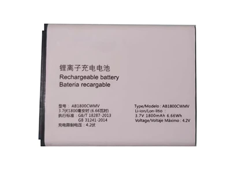 Batterie interne smartphone AB1800CWMV