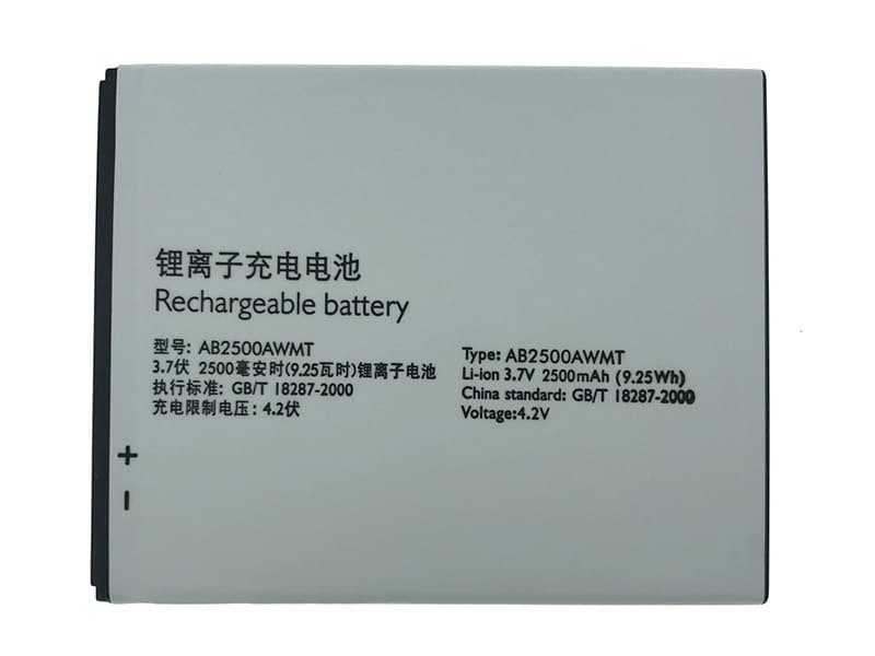 Batterie interne smartphone AB2500AWMT