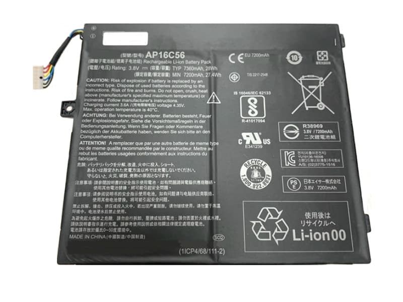 Batterie ordinateur portable AP16C56
