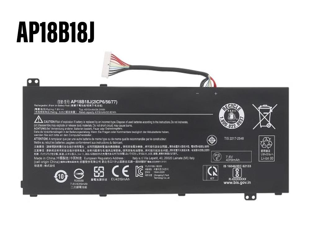Batterie ordinateur portable AP18B18J