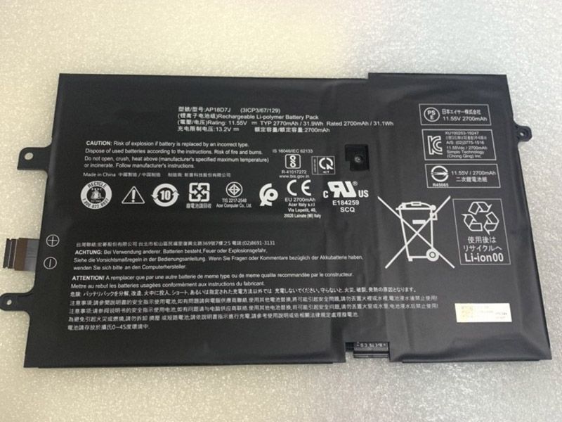 Batterie ordinateur portable AP18D7J