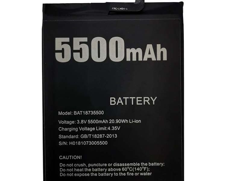 Batterie interne smartphone BAT18735500