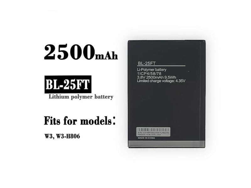 Batterie interne smartphone BL-25FT