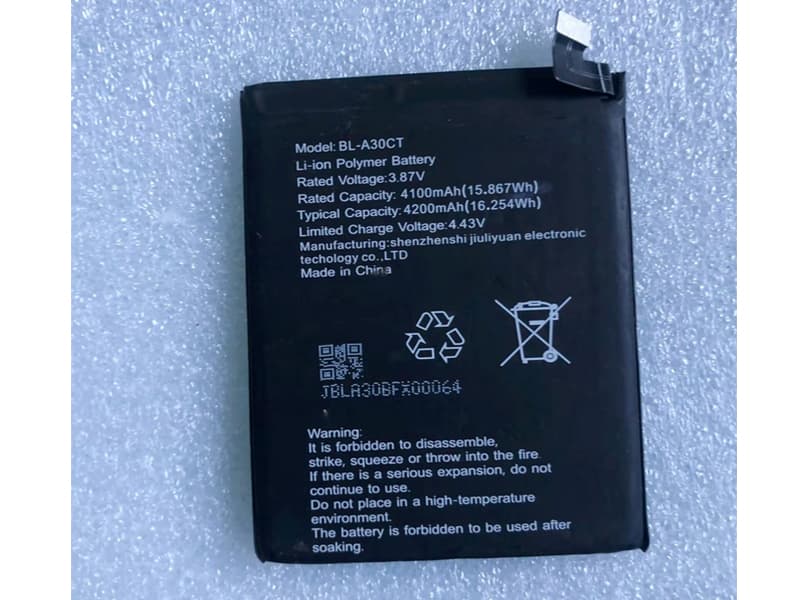 Batterie interne smartphone BL-A30CT