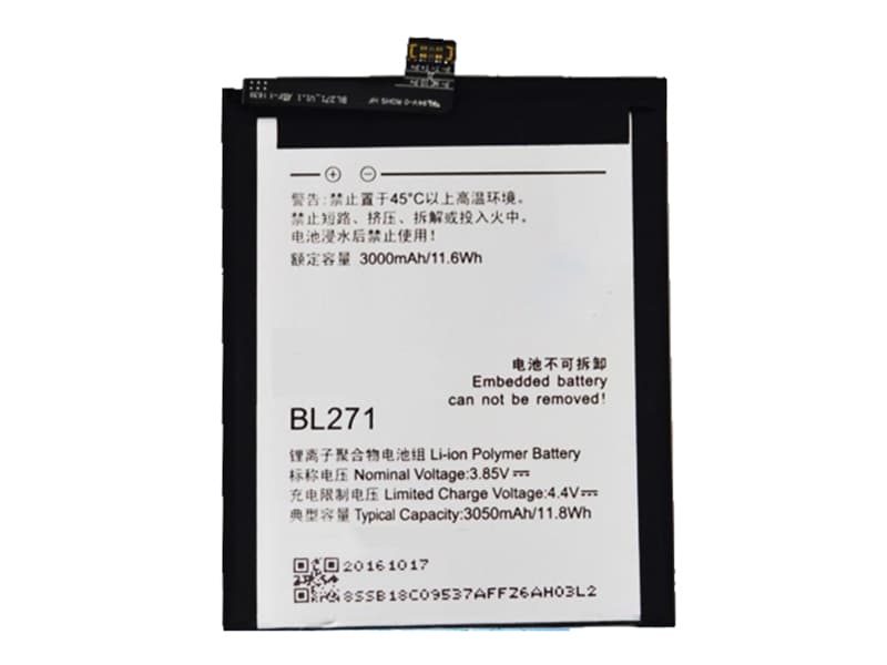 Batterie interne smartphone BL271