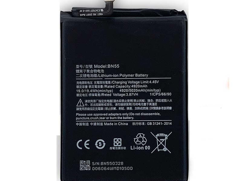 Batterie interne smartphone BN55