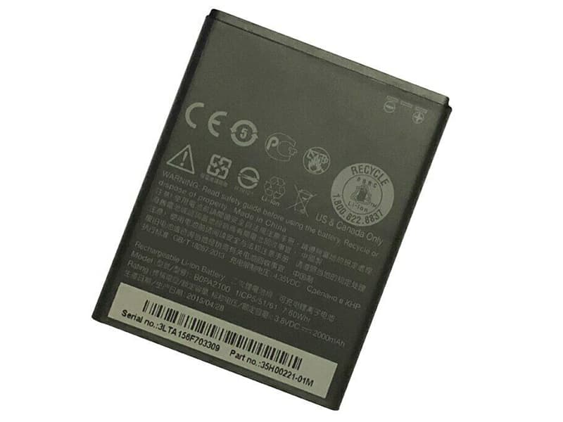 Batterie interne smartphone BOPA2100