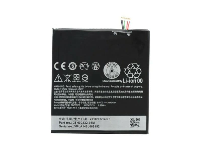 Batterie interne smartphone BOPF6100