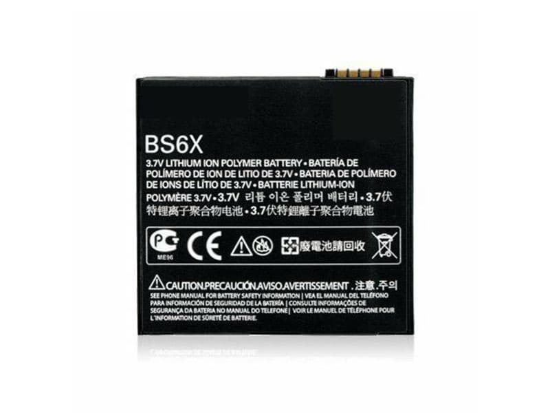 Batterie interne smartphone BS6X