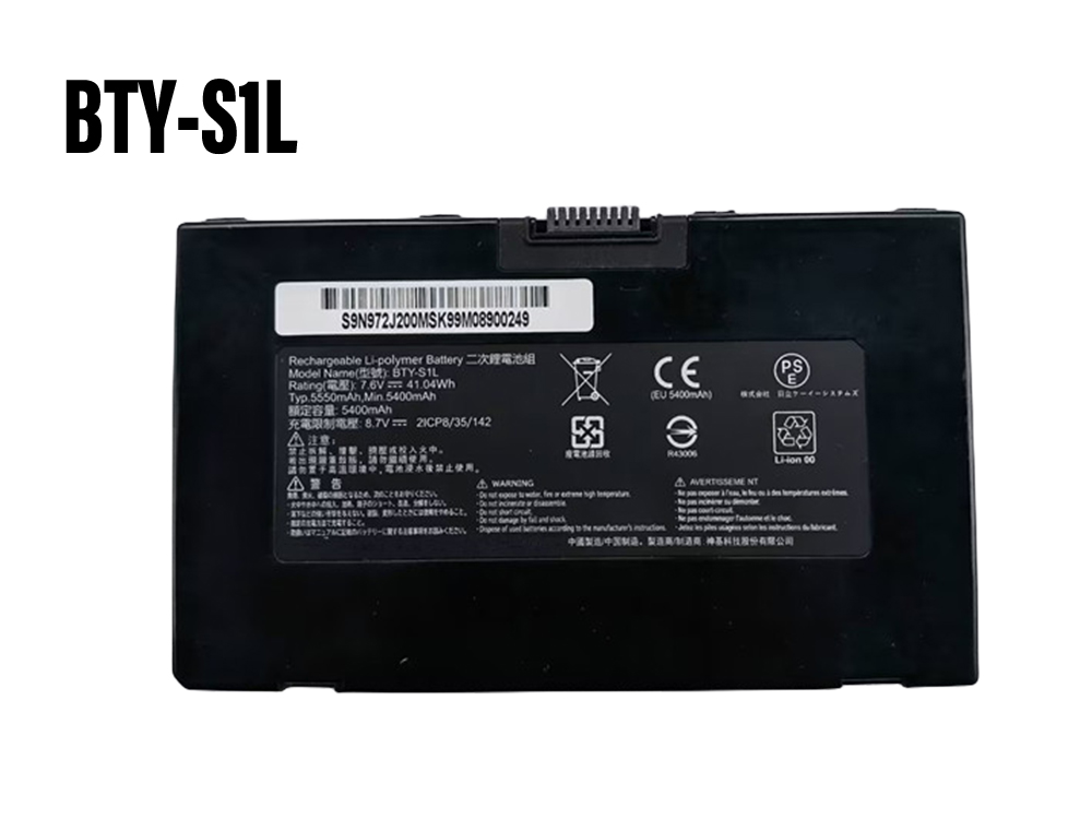 Batterie ordinateur portable BTY-S1L