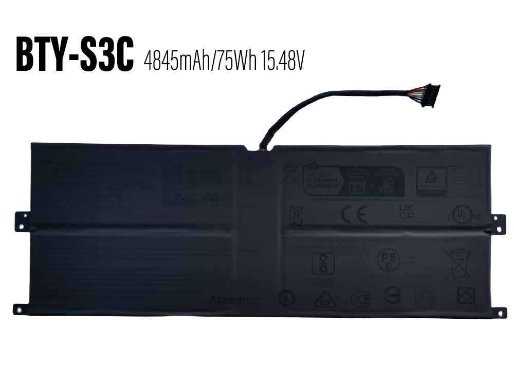 Batterie ordinateur portable BTY-S3C