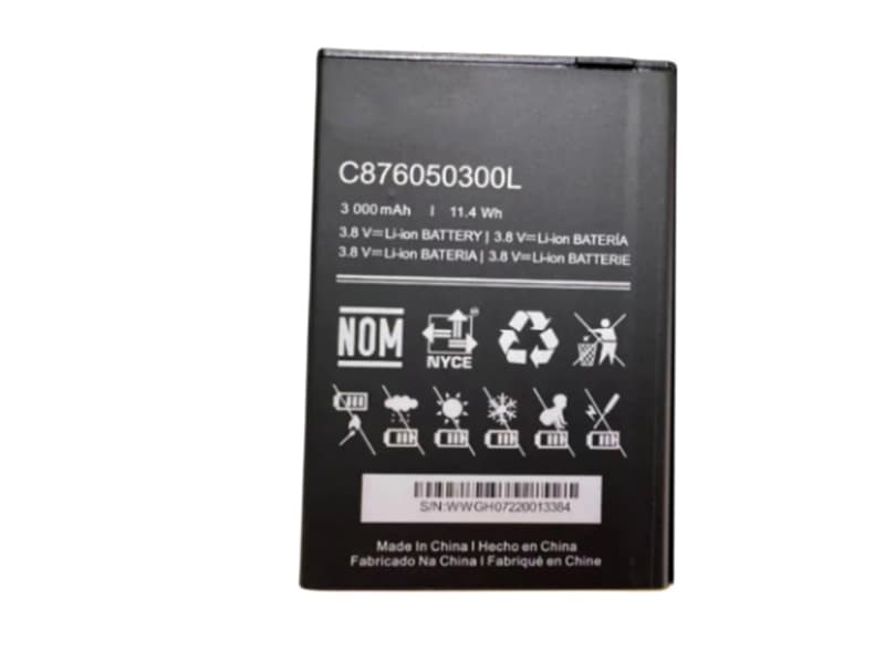 Batterie interne smartphone C876050300L