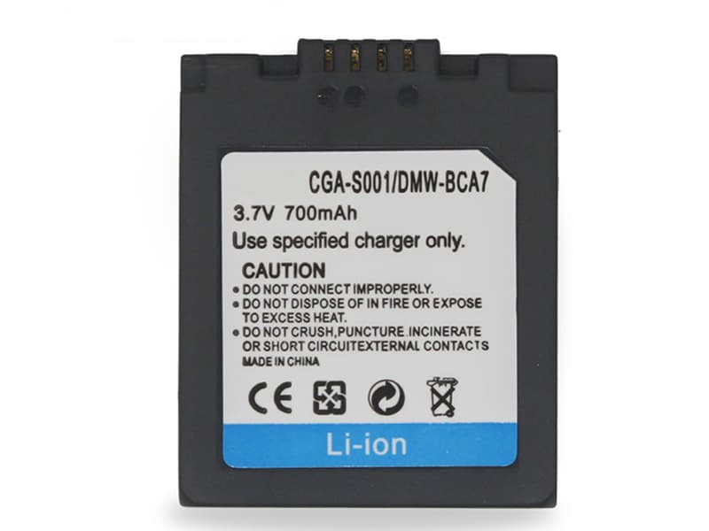 Batterie interne CGA-S001/DMW-BCA7