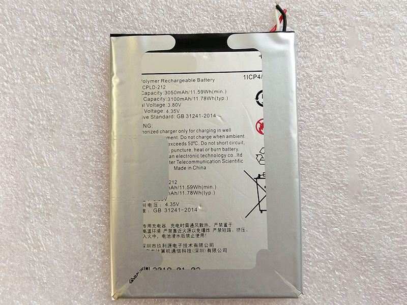 Batterie interne smartphone COLD-212