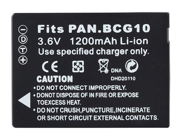 Batterie interne DMW-BCG10