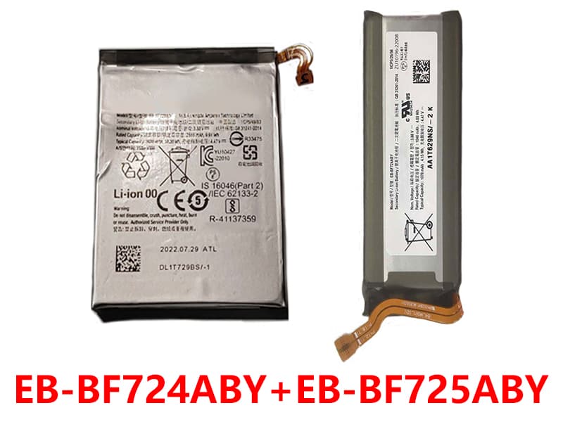 Batterie interne smartphone EB-BF724ABY+EB-BF725ABY