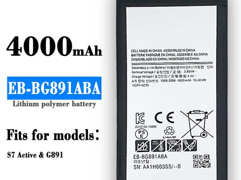 Batterie interne smartphone EB-BG891ABA
