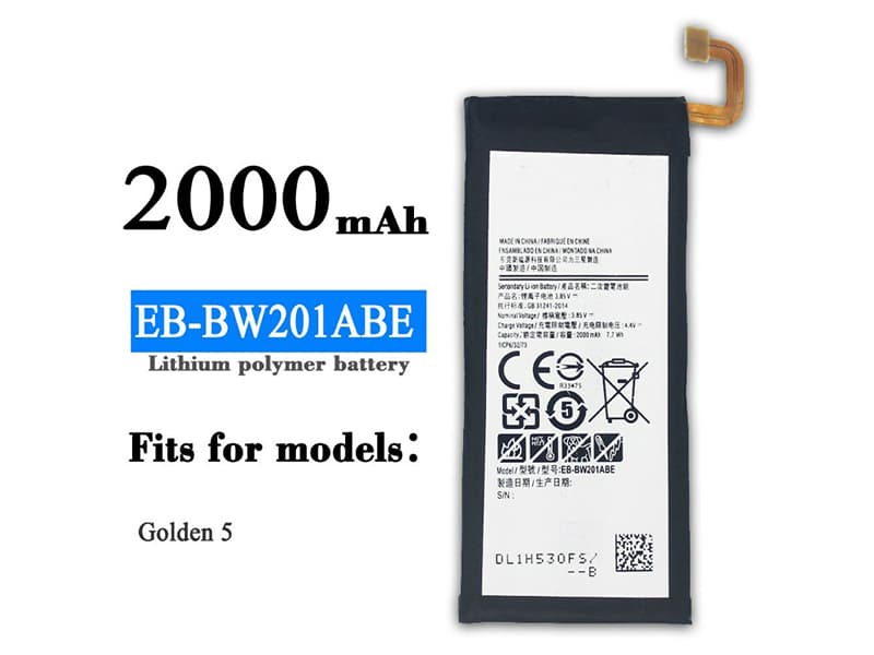 Batterie interne smartphone EB-BW201ABE