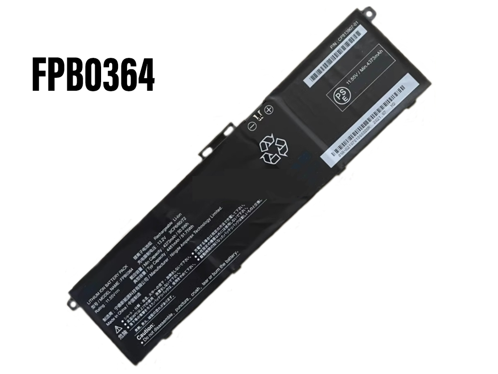 Batterie ordinateur portable FPB0364 