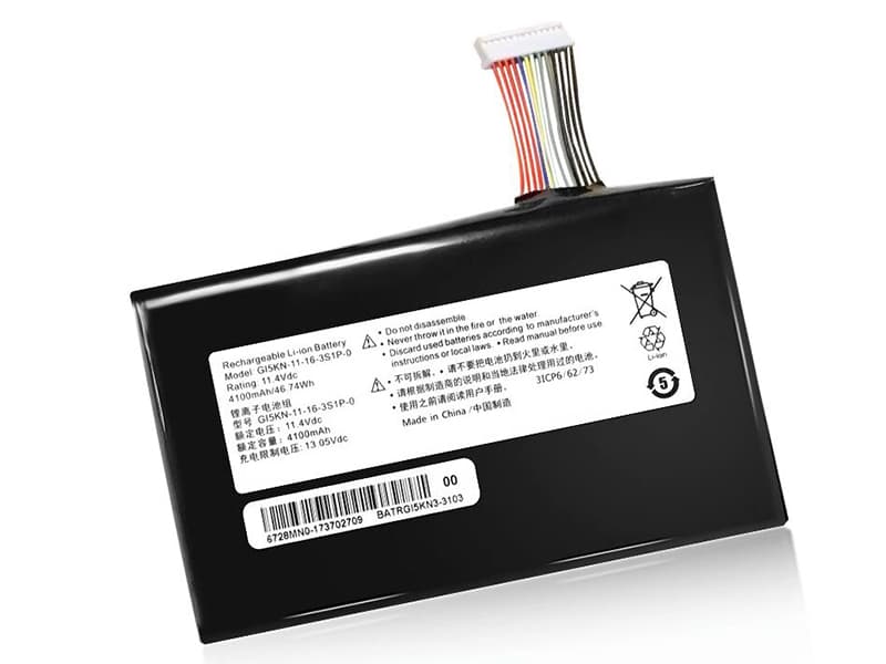 Batterie ordinateur portable GI5KN-11-16-3S1P-0