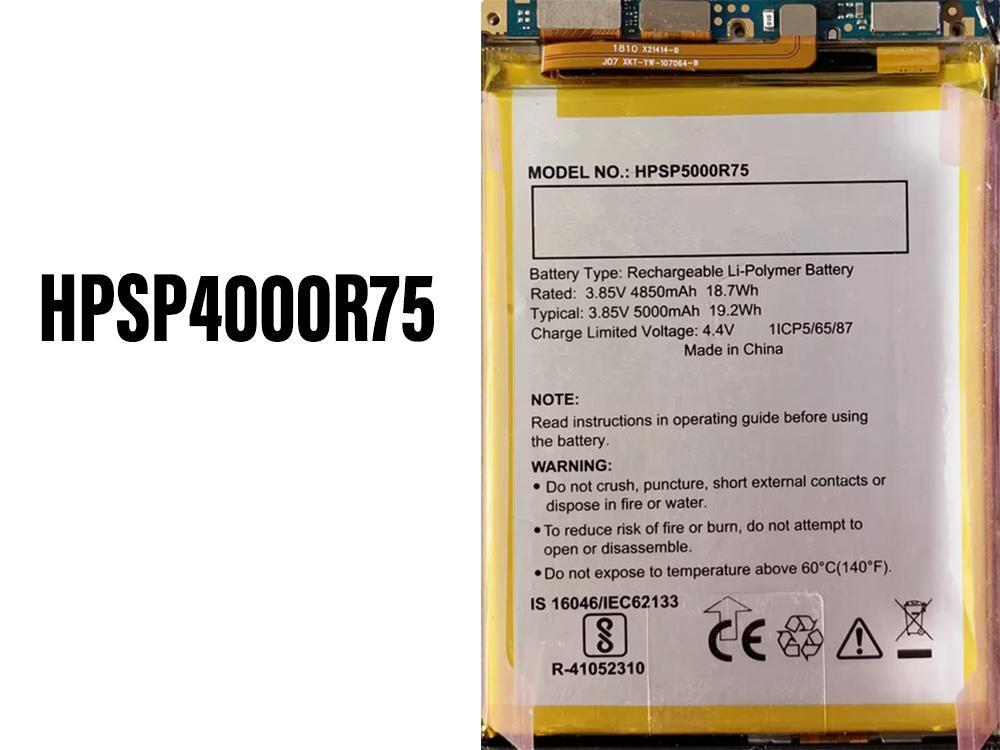 Batterie interne smartphone HPSP4000R75
