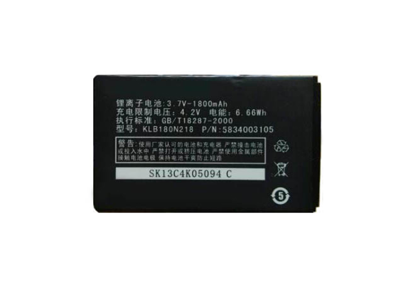 Batterie interne smartphone KLB180N218
