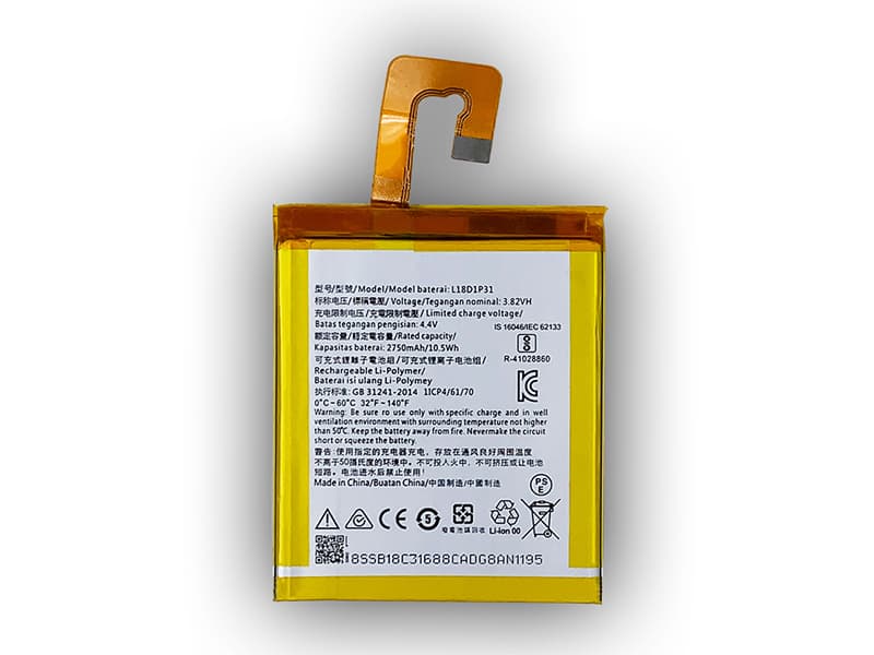 Batterie interne tablette L18D1P31