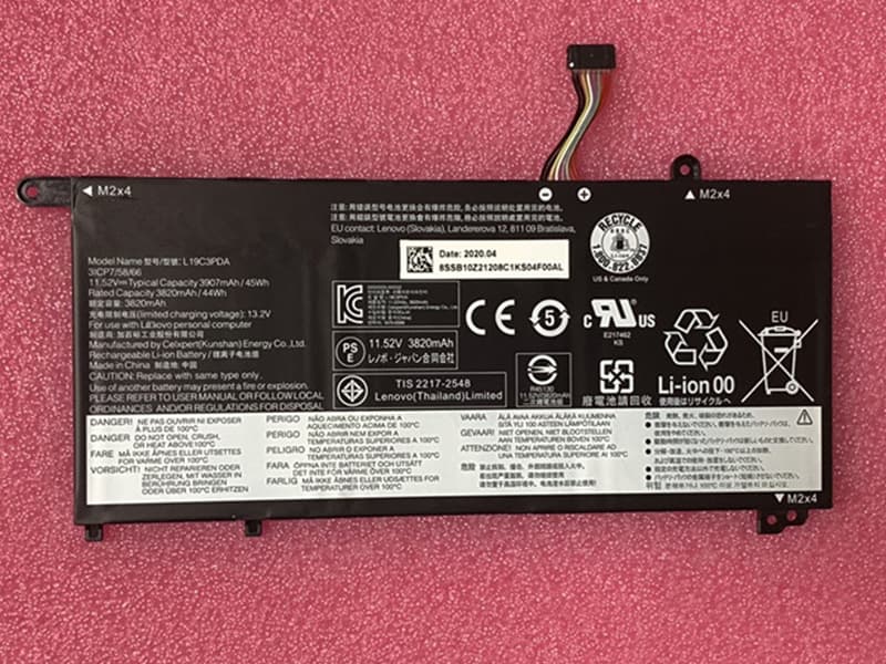 Batterie ordinateur portable L19C3PDA