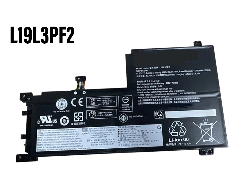 Batterie ordinateur portable L19L3PF2