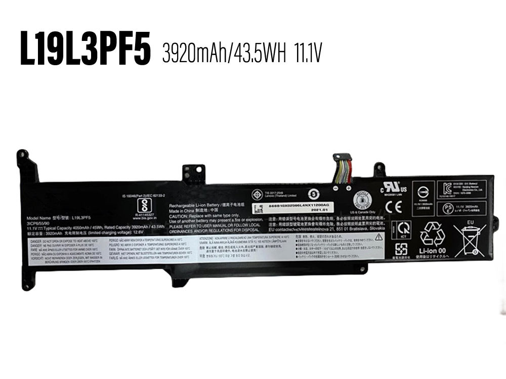 Batterie ordinateur portable L19L3PF5