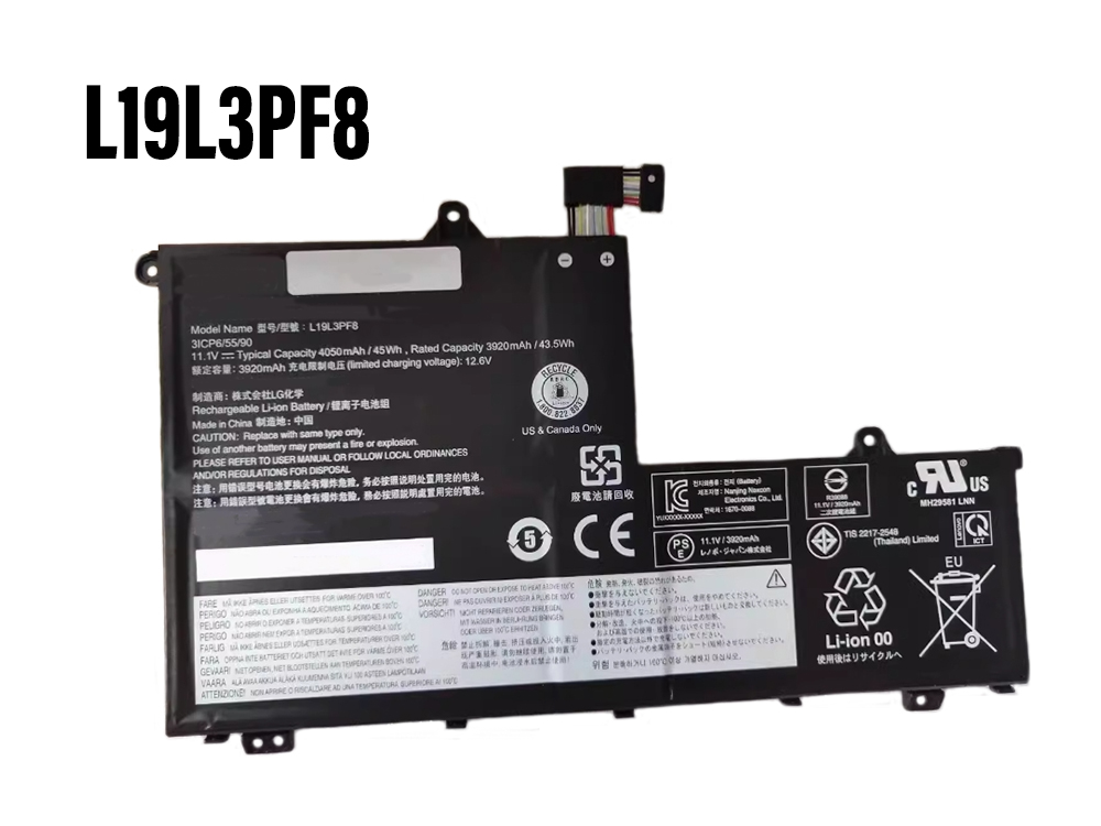 Batterie ordinateur portable L19L3PF8 