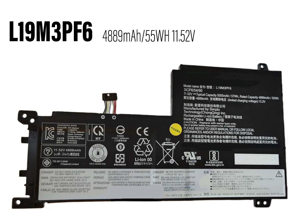 Batterie ordinateur portable L19M3PF6