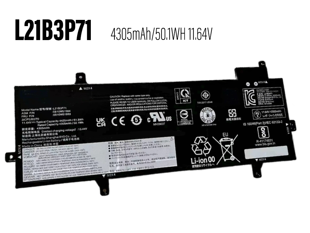 Batterie ordinateur portable L21B3P71