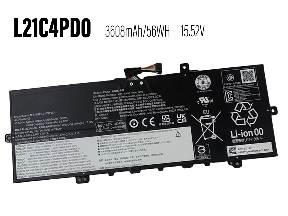 Batterie ordinateur portable L21C4PD0
