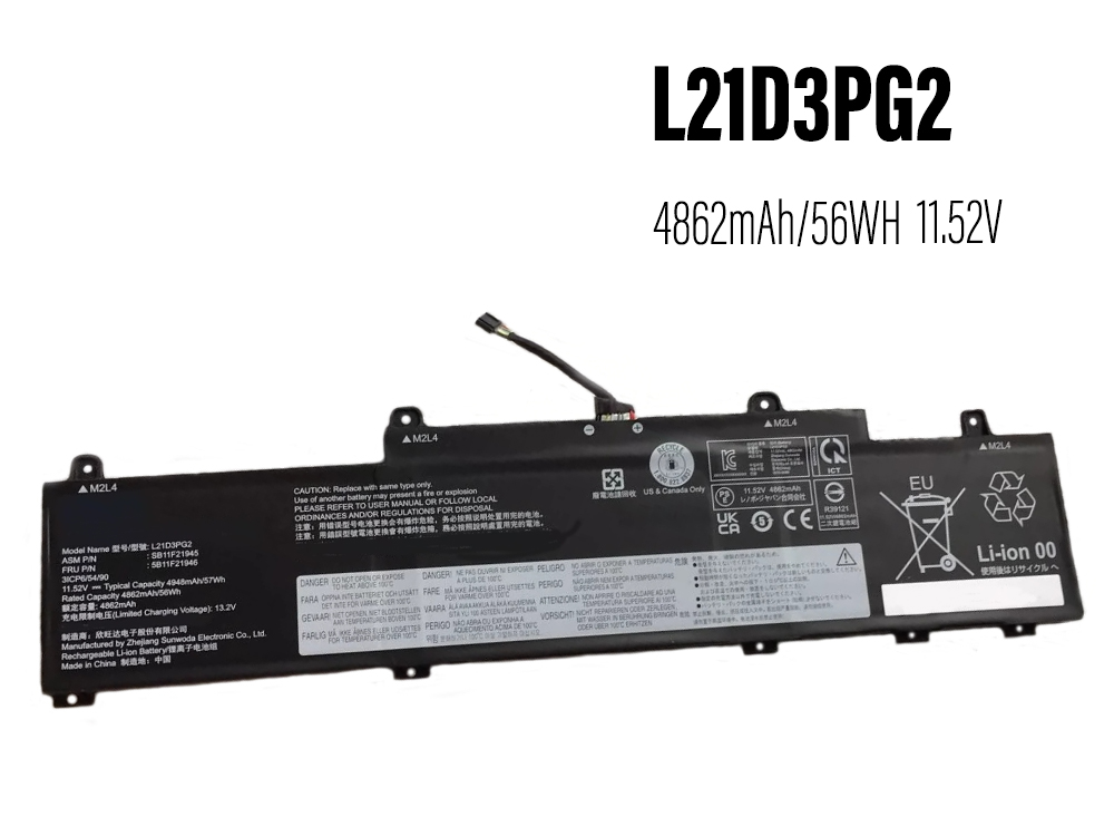 Batterie ordinateur portable L21D3PG2