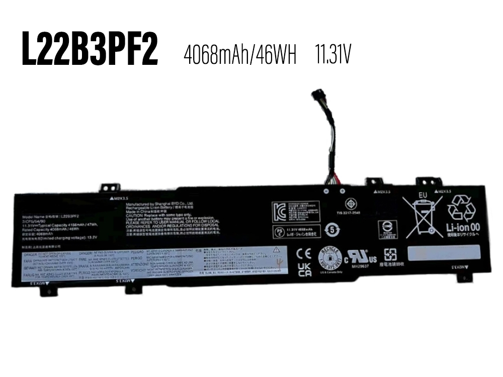 Batterie ordinateur portable L22B3PF2