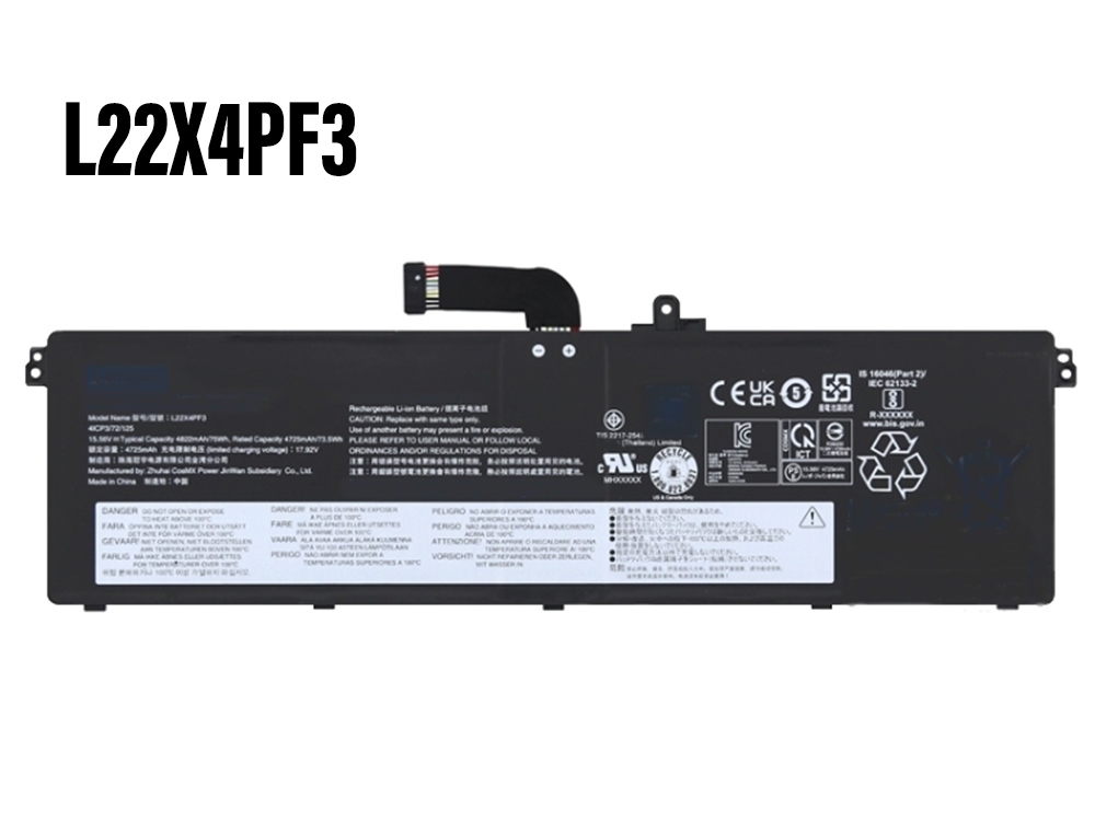 Batterie ordinateur portable L22X4PF3