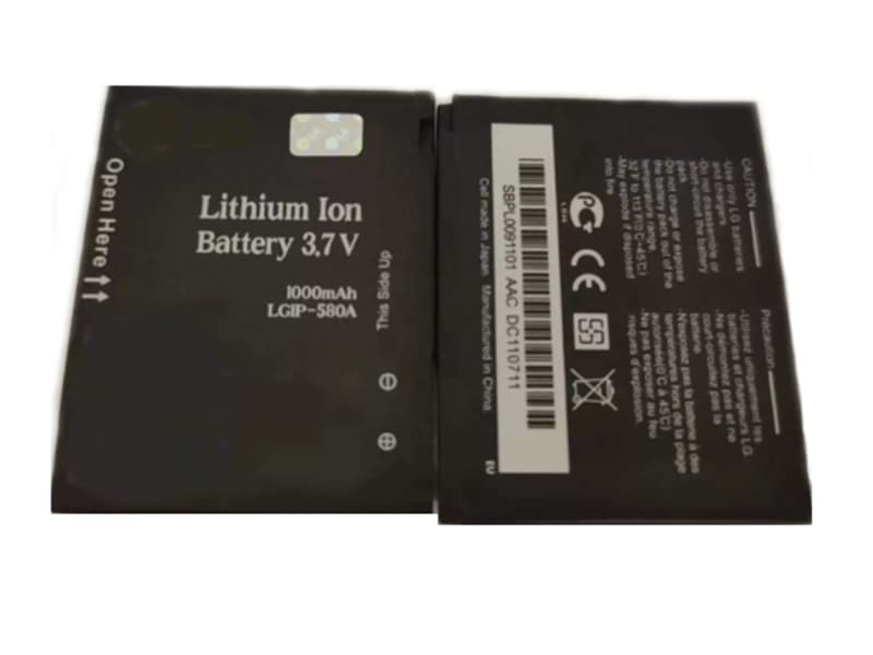 Batterie interne smartphone LGIP-580A