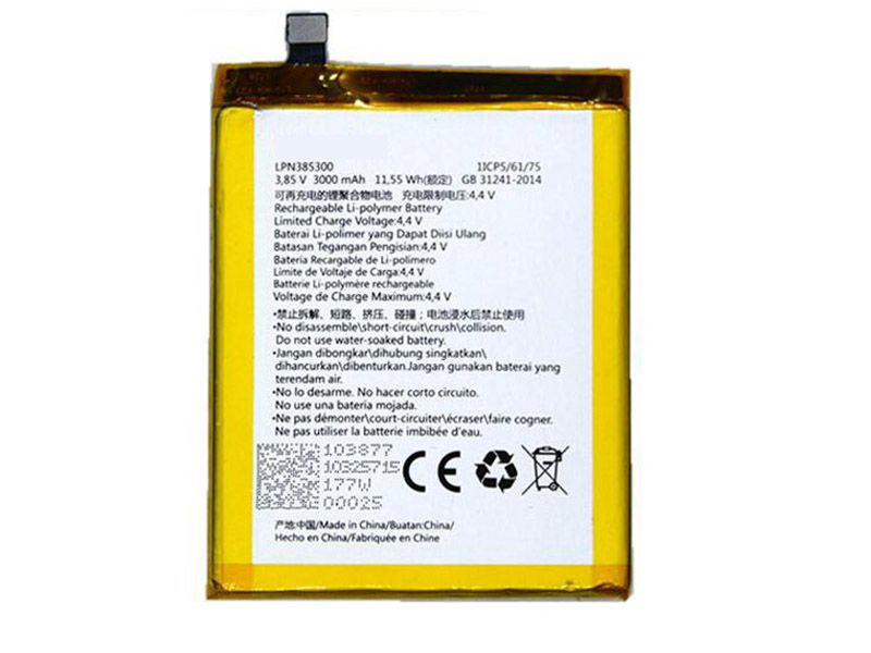 Batterie interne smartphone LPN385300