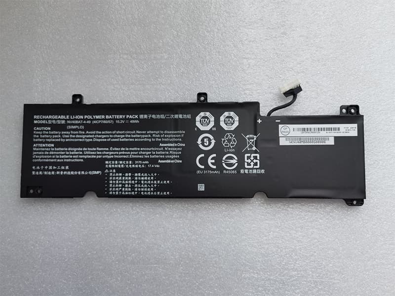 Batterie ordinateur portable NV40BAT-4-49