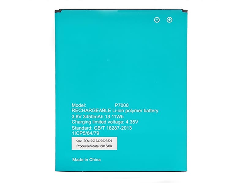 Batterie interne smartphone P7000