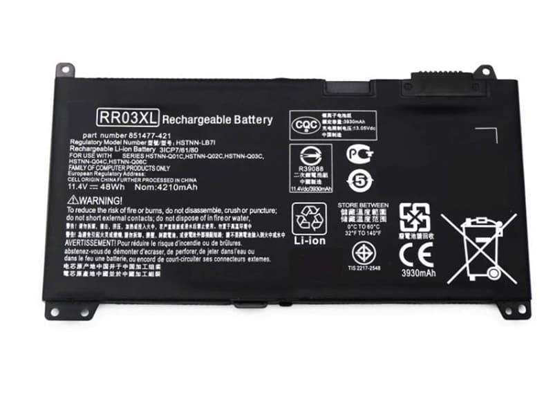 Batterie ordinateur portable RR03XL