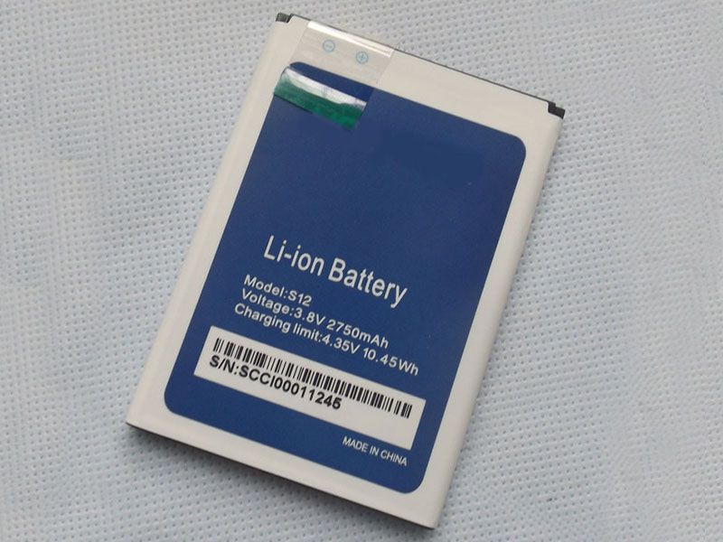 Batterie interne smartphone S12